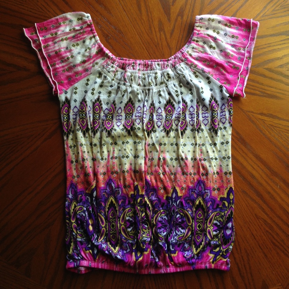 Vibrant Vintage Top